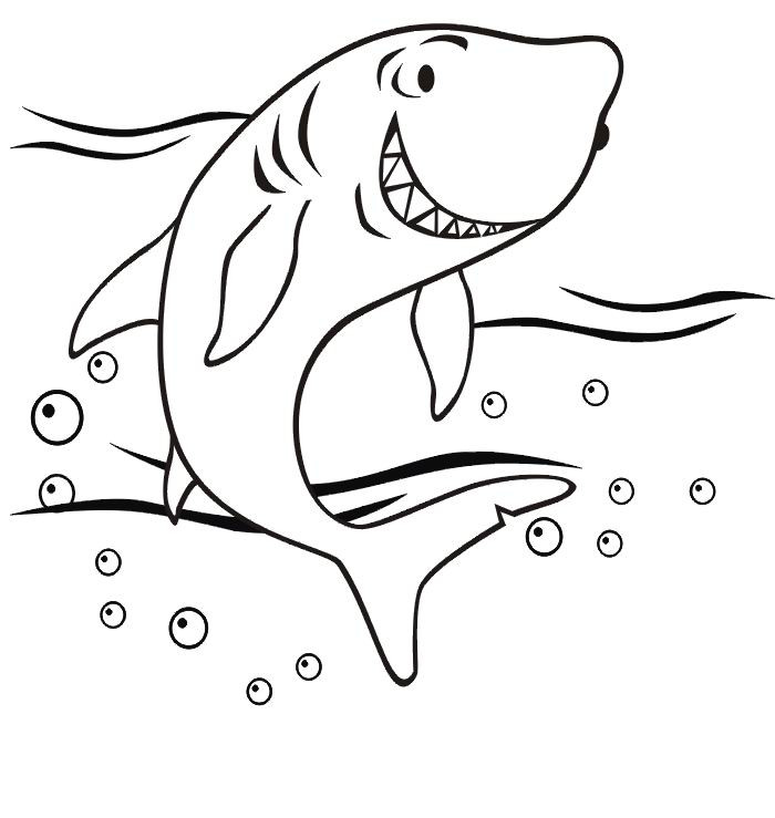 Best ideas about Cool Shark Coloring Sheets For Boys
. Save or Pin Imprime le dessin à colorier de requin Now.