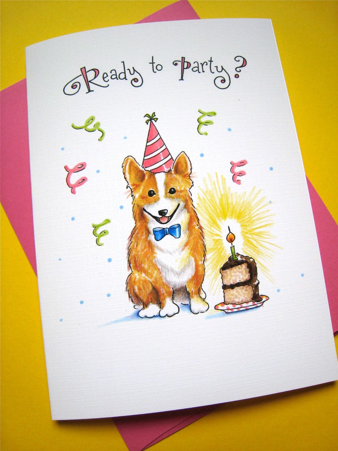Best ideas about Corgi Birthday Card
. Save or Pin Corgi Birthday Card Dog Cards Welsh Corgi Now.