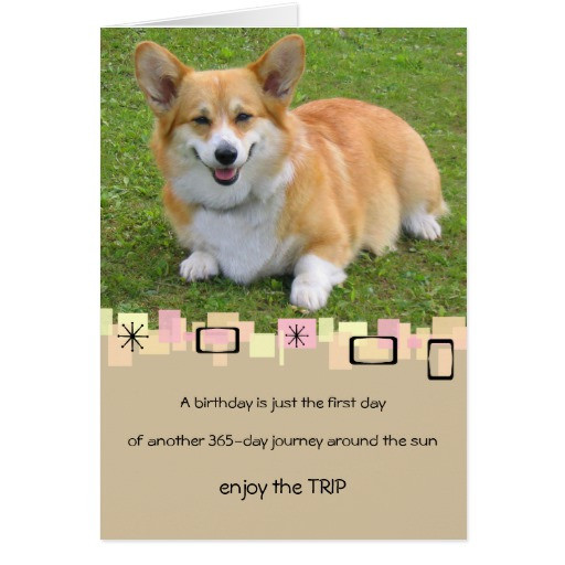 Best ideas about Corgi Birthday Card
. Save or Pin Pembroke Welsh Corgi Birthday Greeting Card Now.