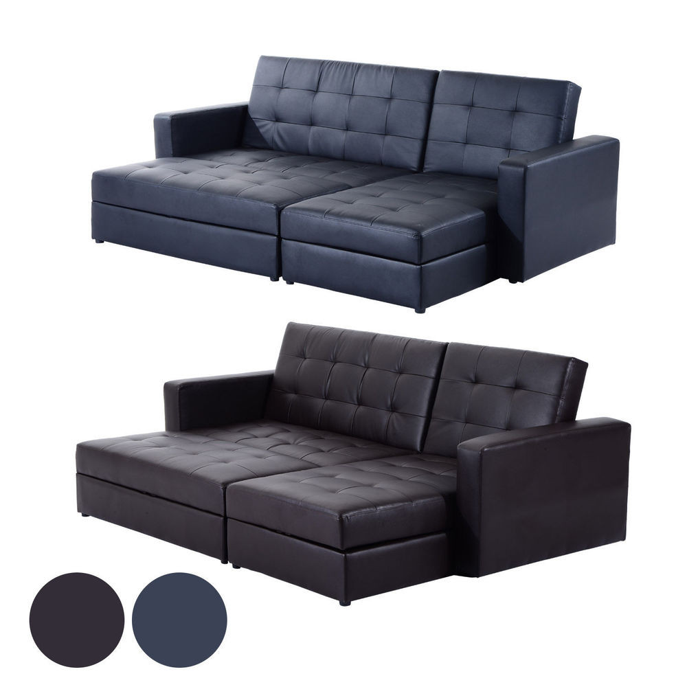 Best ideas about Corner Sofa Bed
. Save or Pin Deluxe Faux Leather Corner Sofa Bed Storage Sofabed Couch Now.