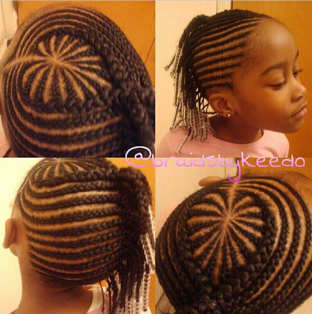 Best ideas about Cornrow Hairstyle For Kids
. Save or Pin Heart cornrows Very neat parting Now.