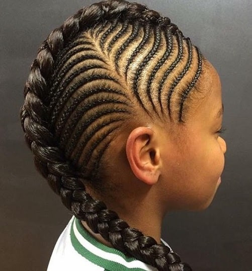 Best ideas about Cornrow Hairstyle For Kids
. Save or Pin Cornrow Braids for Kids 5 Adorable Styles – HairstyleCamp Now.