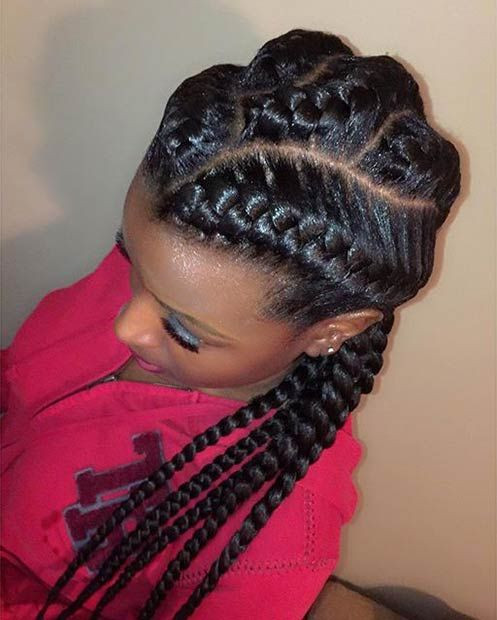 Best ideas about Cornrow Hairstyles For Black Women
. Save or Pin 31 Goddess Braids Hairstyles for Black Women Now.