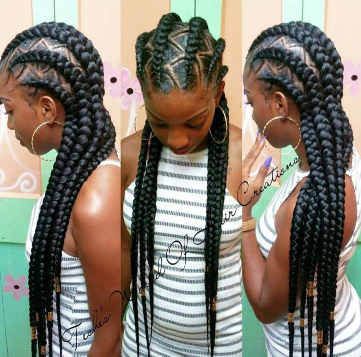 Best ideas about Cornrow Hairstyles For Black Women
. Save or Pin Now These 3 Corn Row Styles Is What We Call Hair Goals Now.