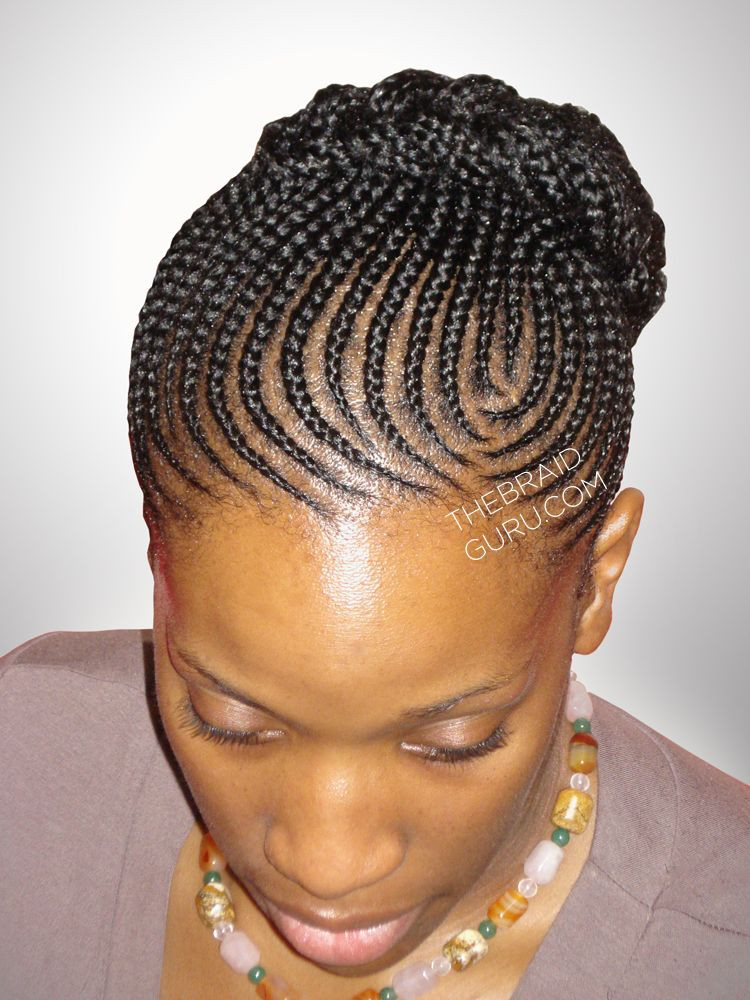 Best ideas about Cornrows Updo Hairstyles
. Save or Pin Feed In Cornrow Updo Top View Braids by Thebraidguru Now.