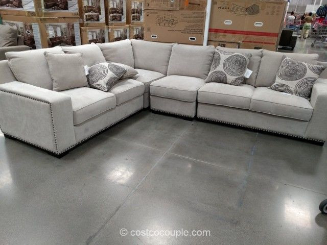 Best ideas about Costco Sectional Sofa
. Save or Pin Bainbridge 4 Piece Fabric Sectional Costco Now.
