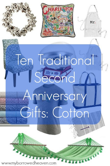 Best ideas about Cotton Anniversary Gift Ideas For Her
. Save or Pin borrowed heaven Second Anniversary Gifts Cotton Now.