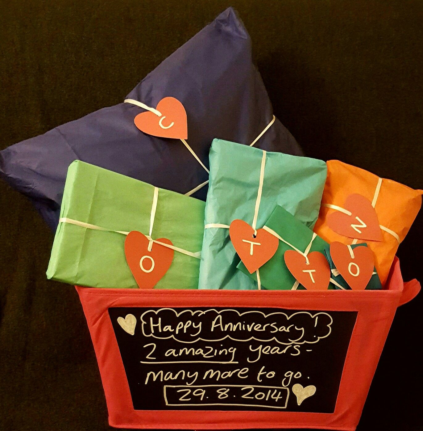 Best ideas about Cotton Anniversary Gift Ideas
. Save or Pin 2nd anniversary t for hubby using cotton as an acronym Now.