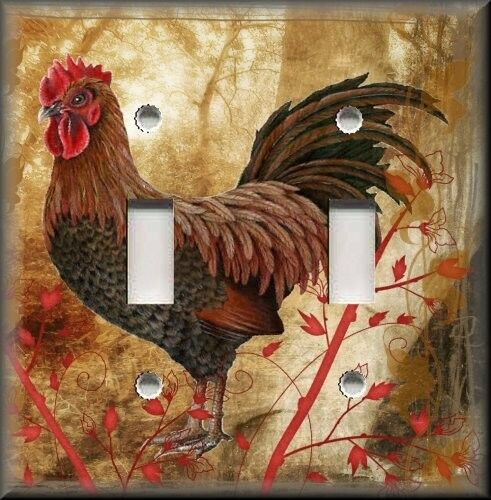 Best ideas about Country Rooster Kitchen Decor
. Save or Pin Light Switch Plate Cover Country Rooster Kitchen Decor Now.