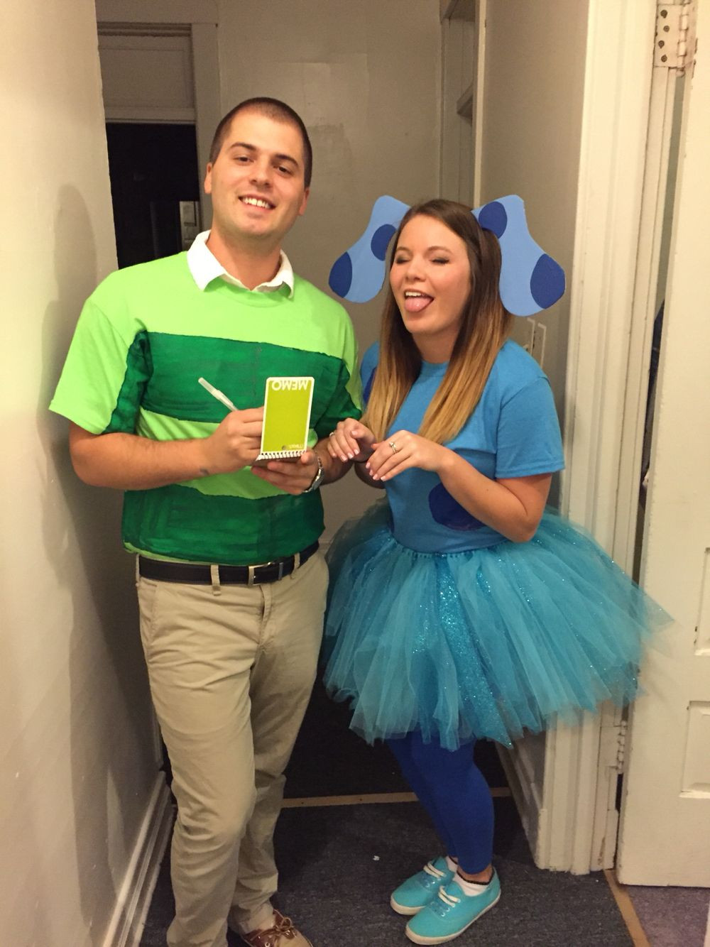 Best ideas about Couples Halloween Costume Ideas DIY
. Save or Pin Blues clues and Steve Couple Halloween costume diy Now.