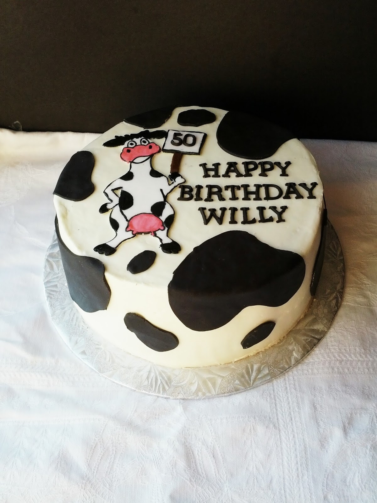 Best ideas about Cow Birthday Cake
. Save or Pin Second Generation Cake Design Cow Themed 50th Birthday Cake Now.