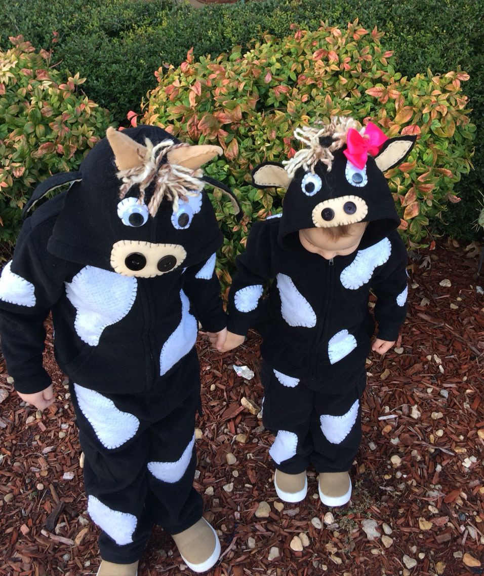 Best ideas about Cow Costume DIY
. Save or Pin DIY toddler cow costumes I made that Now.