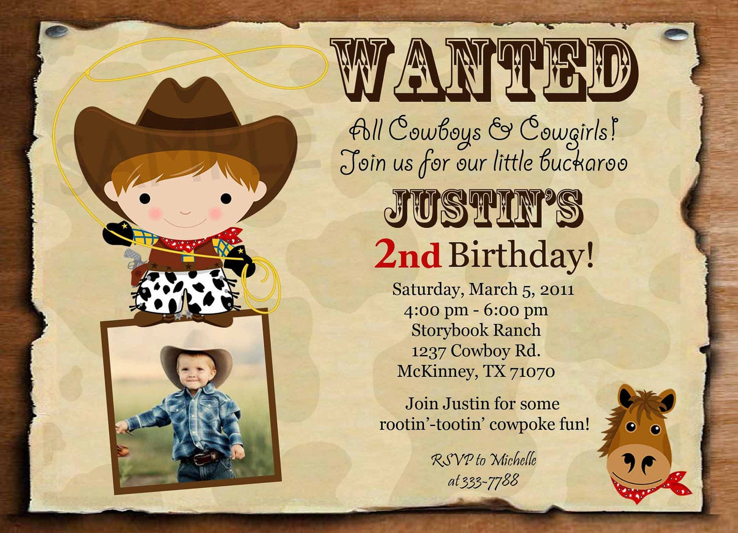 Best ideas about Cowboy Birthday Invitations
. Save or Pin Birthday Invitation Cowboy or Cowgirl Wanted by theprintfairy Now.