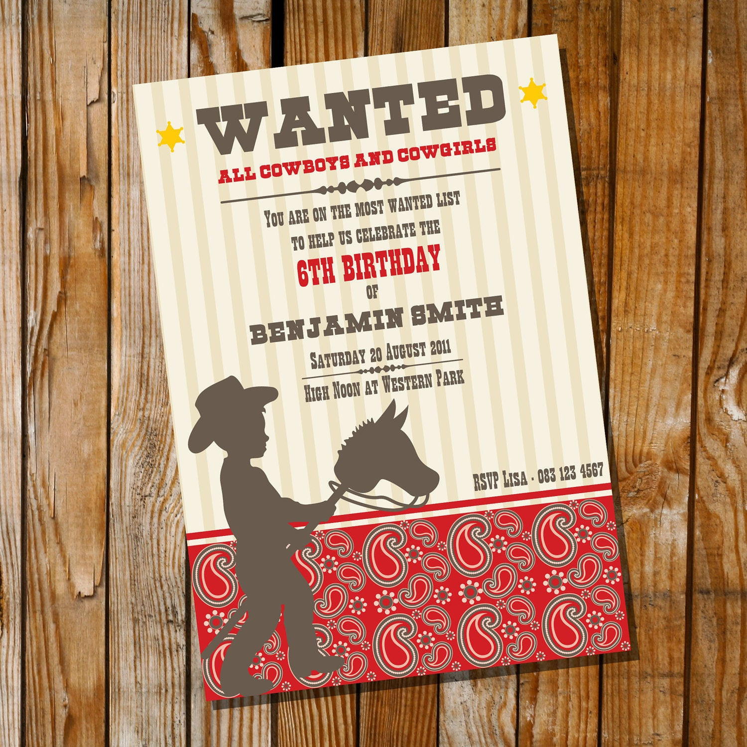 Best ideas about Cowboy Birthday Invitations
. Save or Pin Little Cowboy Birthday Party Invitation ly Instantly Now.