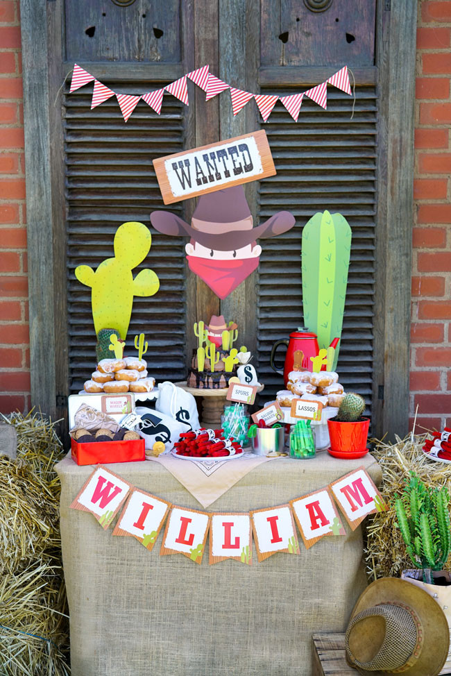 Best ideas about Cowboy Birthday Party
. Save or Pin Wild West Cowboy Themed Birthday Party Pretty My Party Now.