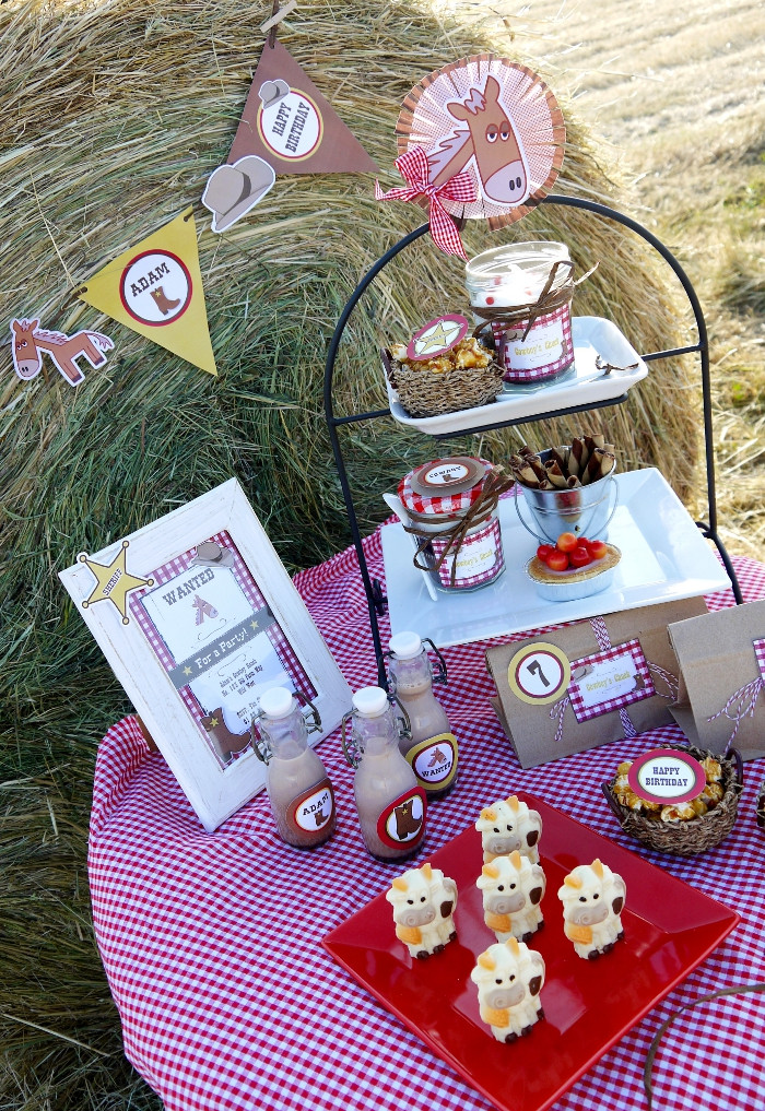 Best ideas about Cowboy Birthday Party
. Save or Pin Wild West Cowboy Birthday Party Ideas & Printables Party Now.