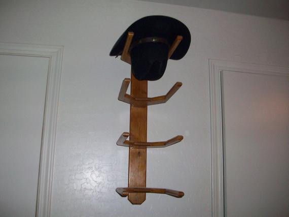 Best ideas about Cowboy Hat Rack DIY
. Save or Pin Cowboy Western Hat Rack Wall Mount for 4 Hats by BormanRRRanch Now.