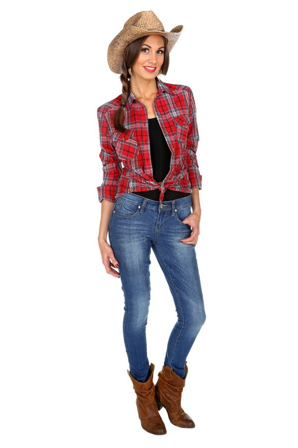 Best ideas about Cowgirl DIY Costume
. Save or Pin halloween costumes with plaid shirts Google Search Now.