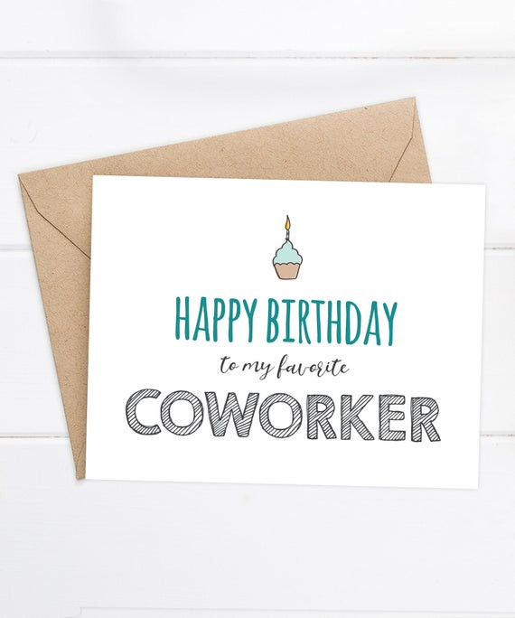 Best ideas about Coworker Birthday Card
. Save or Pin Coworker Birthday Card Funny Birthday Card Snarky Now.