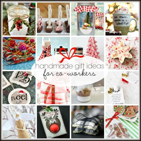 Best ideas about Coworker Christmas Gift Ideas
. Save or Pin 20 Handmade Gift Ideas for Co Workers Now.