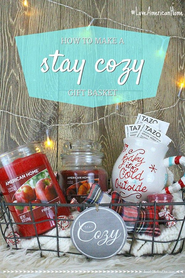 Best ideas about Cozy Gift Ideas
. Save or Pin "Stay Cozy" Gift Basket Inside the Fox Den Now.