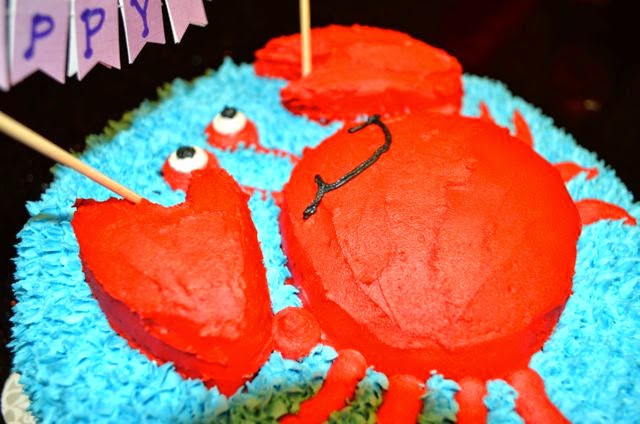 Best ideas about Crab Birthday Cake
. Save or Pin Randomly Jennifer My Cake Crab Cake & More Cake Now.