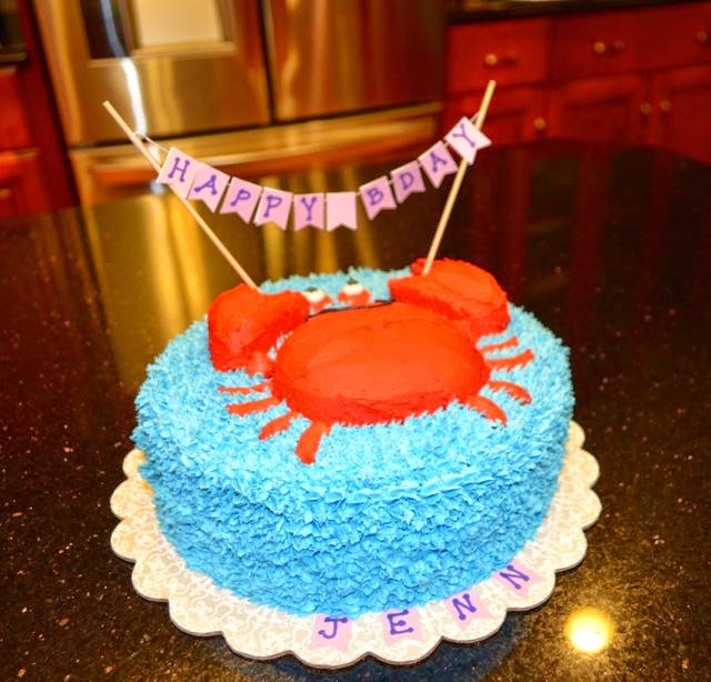 Best ideas about Crab Birthday Cake
. Save or Pin Randomly Jennifer My Cake Crab Cake & More Cake Now.