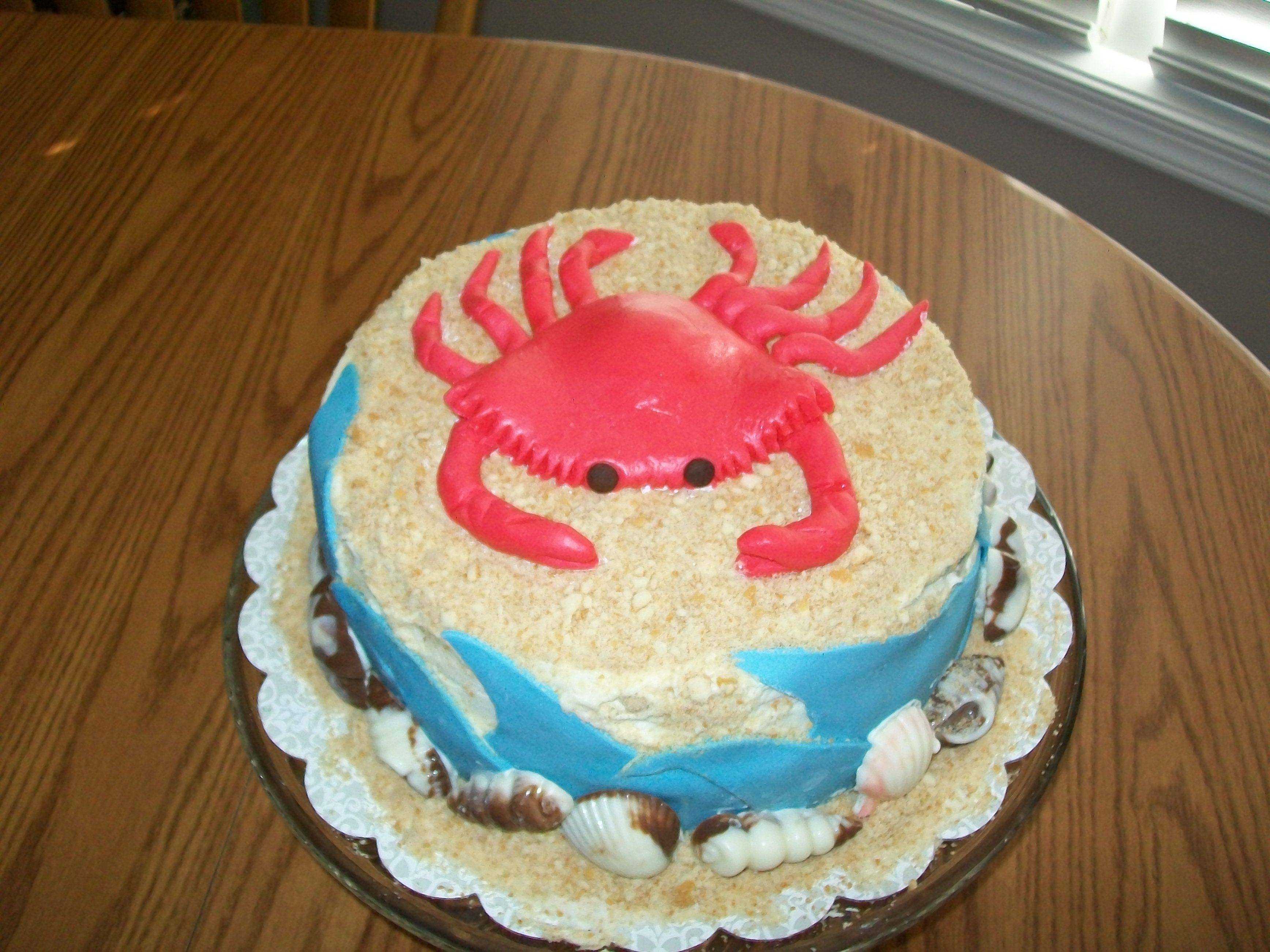 Best ideas about Crab Birthday Cake
. Save or Pin Not a crab cake A crab "birthday" cake Now.