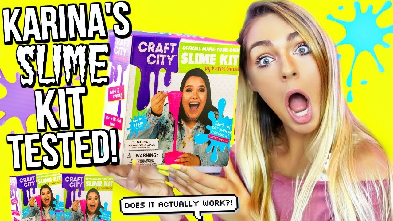 Best ideas about Craft City DIY Slime Kit
. Save or Pin TESTING KARINA GARCIA S SLIME KIT TESTED NICHOLE Now.