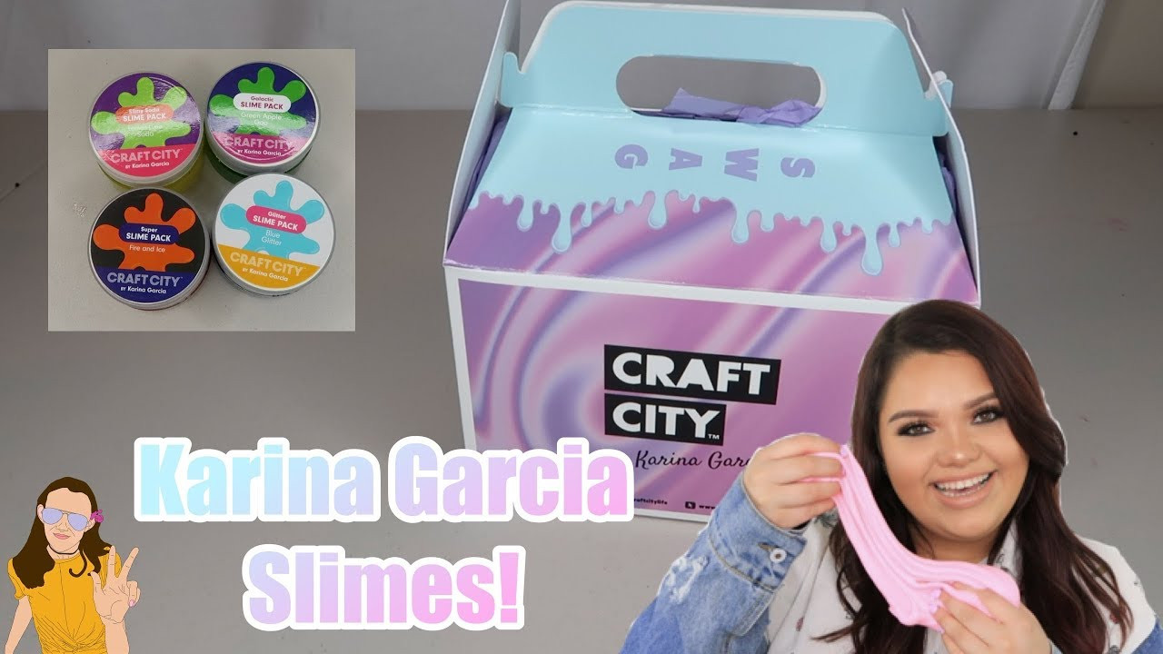 Best ideas about Craft City DIY Slime Kit
. Save or Pin BRAND NEW Karina Garcia Craft City Slime Kits Now.