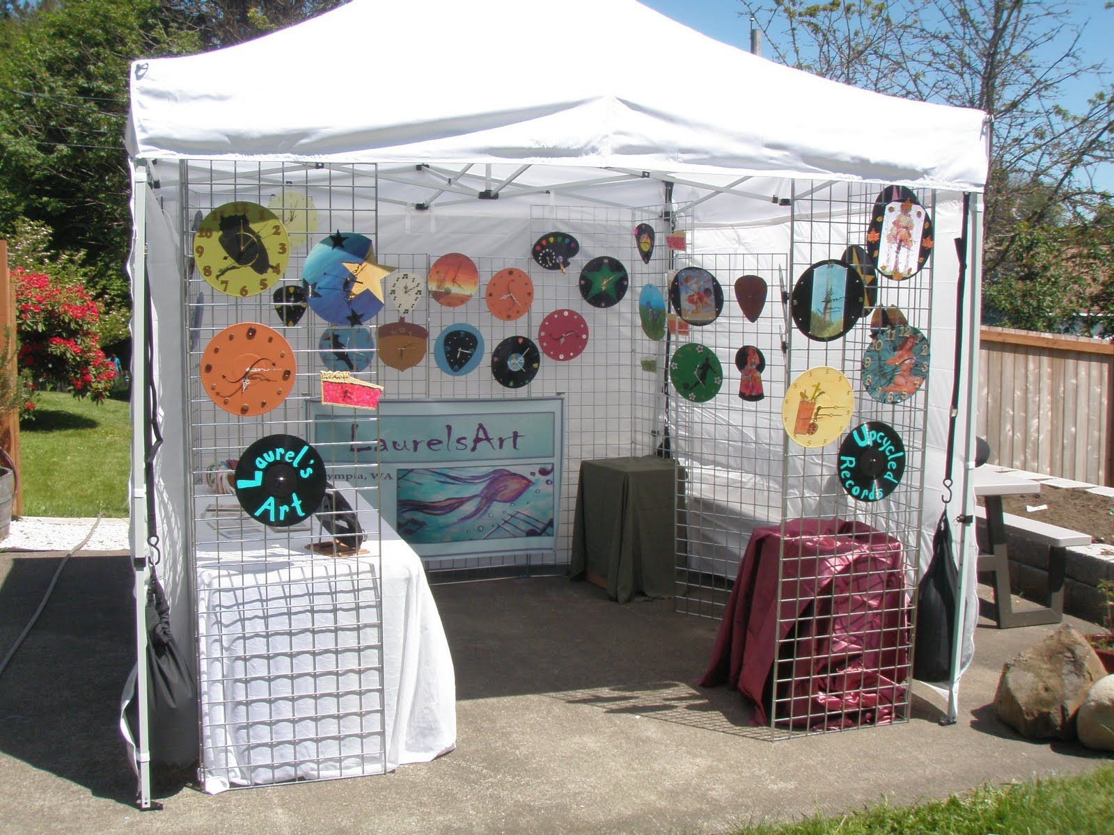 Best ideas about Craft Fair Booth Ideas
. Save or Pin My vendor booth Spring 2011 Festivals Now.
