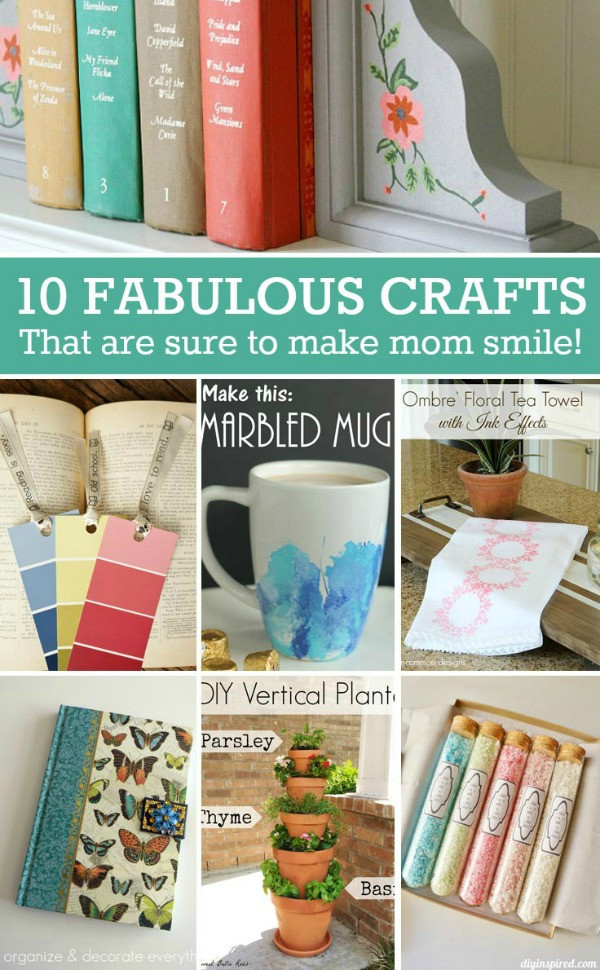 Best ideas about Craft Gift Ideas
. Save or Pin Mother s Day DIY Gift Ideas OurFamilyofSeven Now.