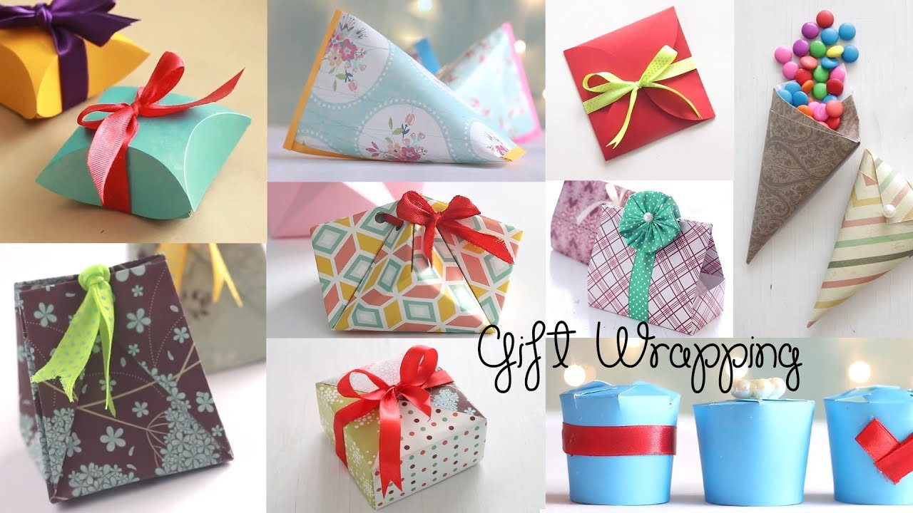 Best ideas about Craft Gift Ideas
. Save or Pin 10 Fantastic Gift Wrap Ideas Paper Crafts Now.