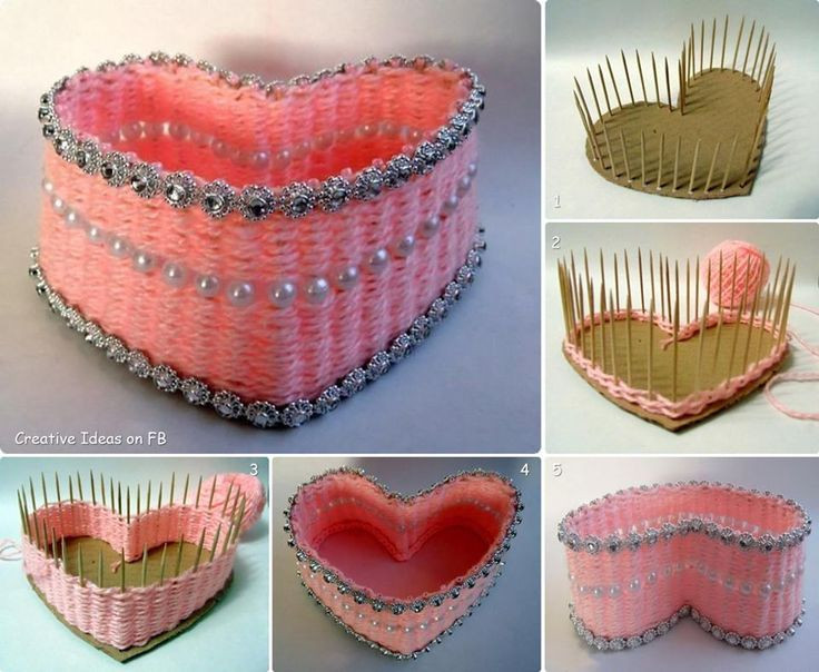 Best ideas about Craft Ideas For Adults Step By Step
. Save or Pin How to make a heart shaped box using cardboard toothpicks Now.