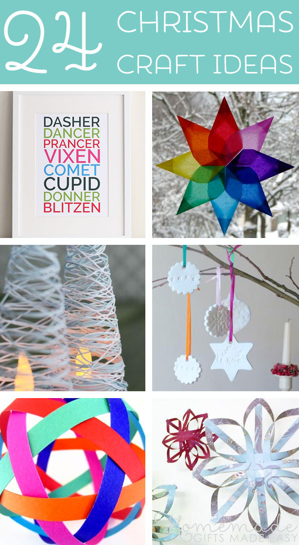 Best ideas about Craft Ideas For Christmas Gift
. Save or Pin Festive Christmas Craft Ideas Now.