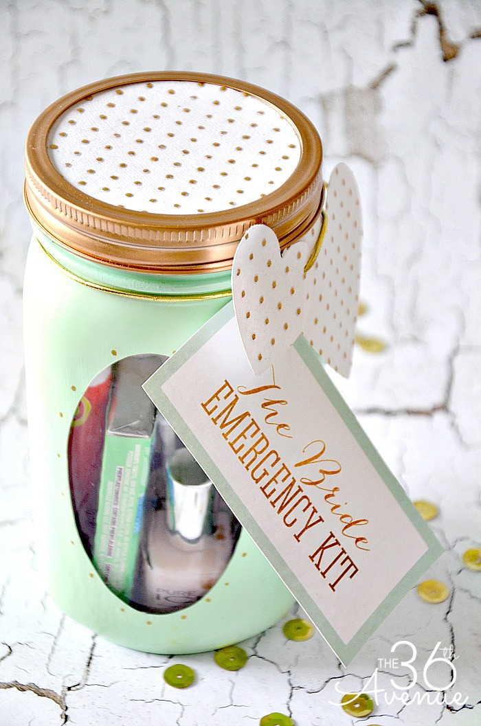 Best ideas about Craft Ideas For Gifts
. Save or Pin Mason Jar Crafts Vintage Jar Bride Gift The 36th AVENUE Now.