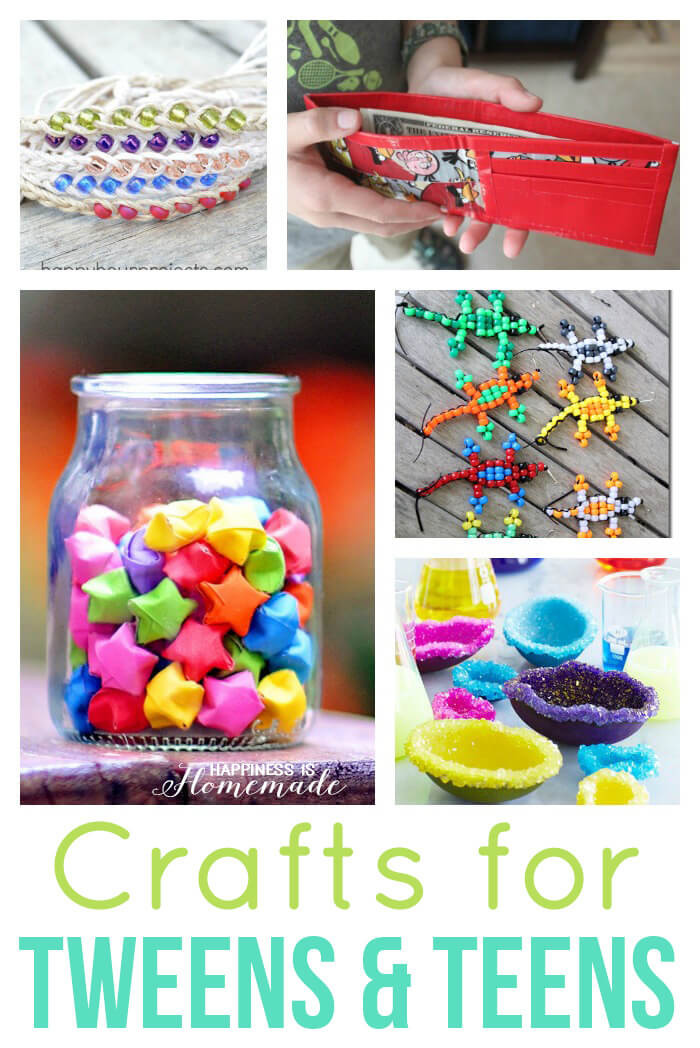 Best ideas about Craft Ideas For Teens
. Save or Pin 40 Easy Crafts for Teens & Tweens Happiness is Homemade Now.