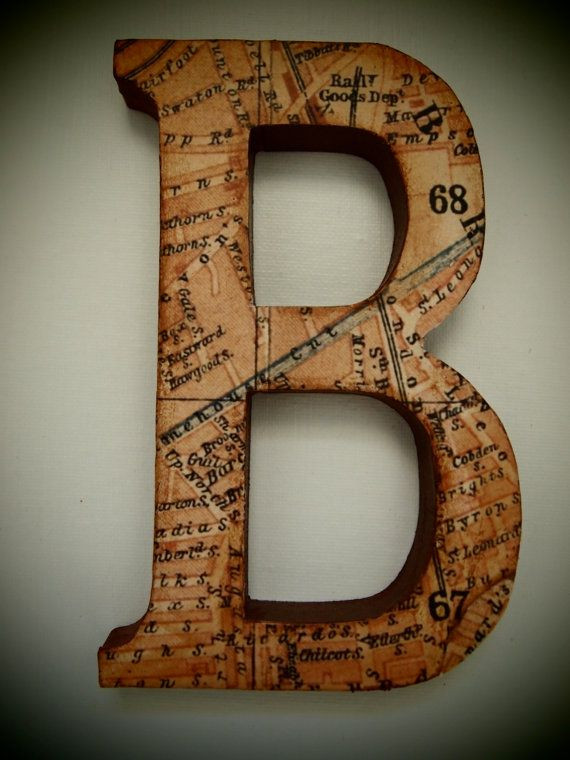 Best ideas about Craft Ideas For Wooden Letters
. Save or Pin Cute craft project idea decoupage wooden letters using Now.