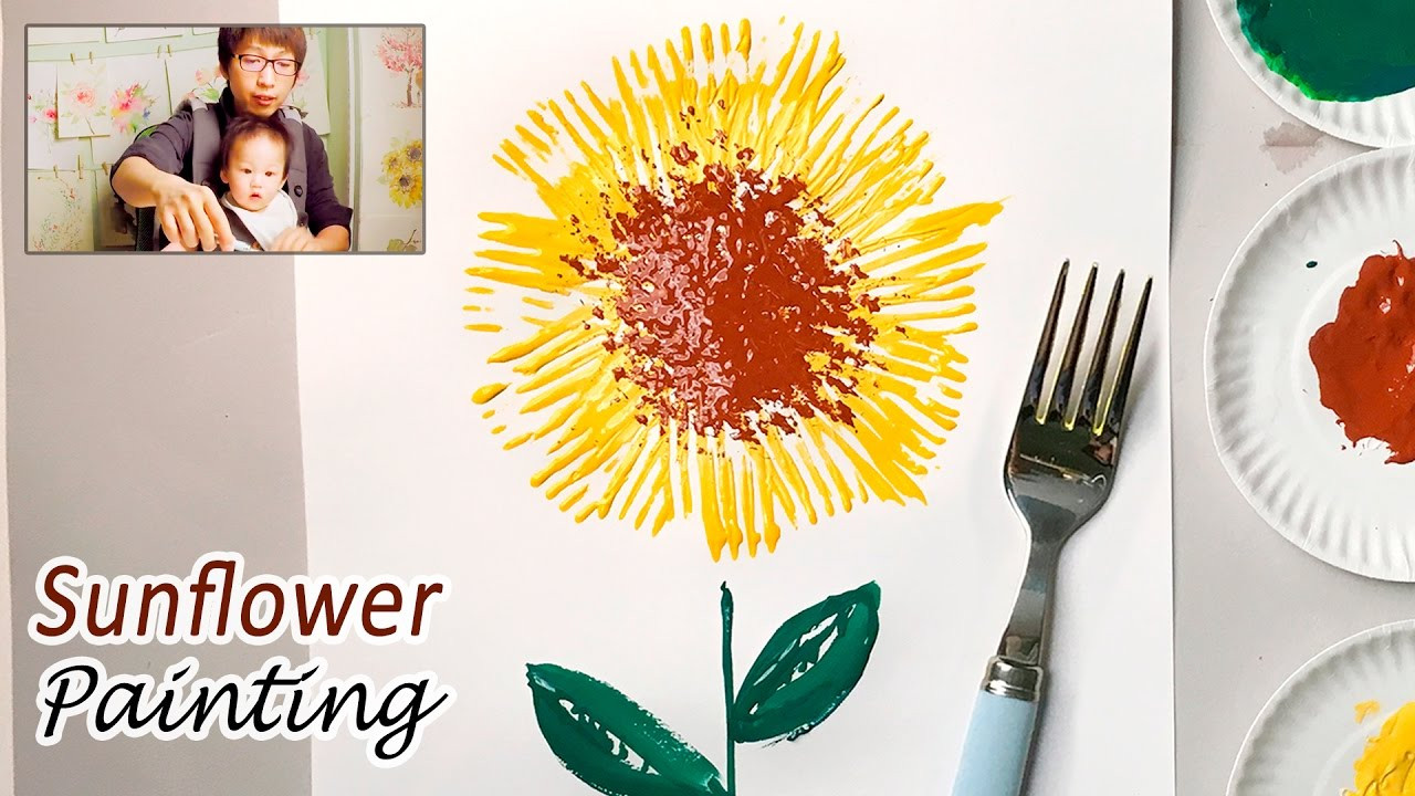 Best ideas about Craft Painting Ideas
. Save or Pin Fork Paint Sunflower Craft Idea Now.