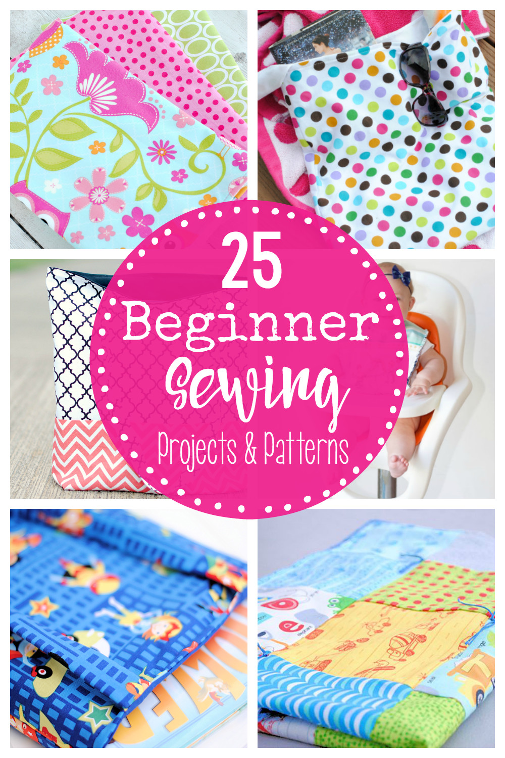 Best ideas about Craft Patterns Com
. Save or Pin 25 Beginner Sewing Projects Now.