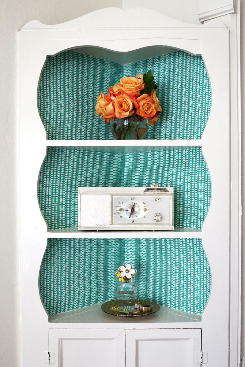 Best ideas about Craft Project Ideas
. Save or Pin Try This Fabric Lined Built In Shelves A Beautiful Mess Now.
