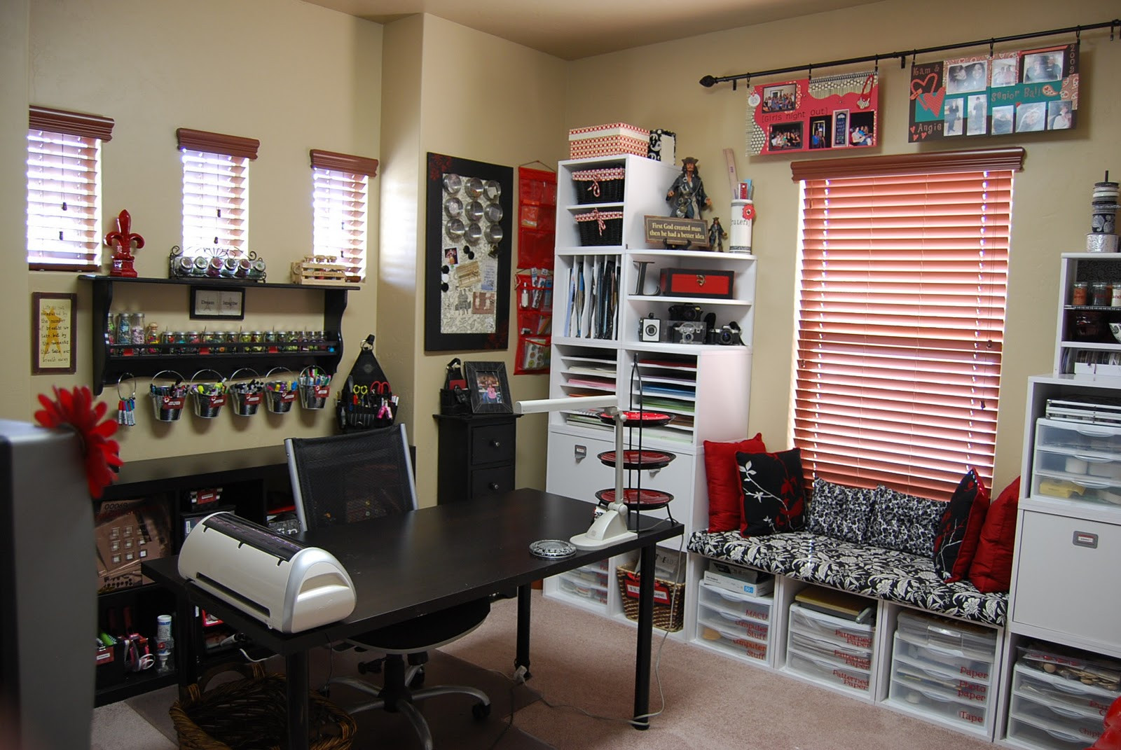 Best ideas about Craft Room Ideas
. Save or Pin Love to Infinity and Beyond Craft Scrapbooking Room Now.