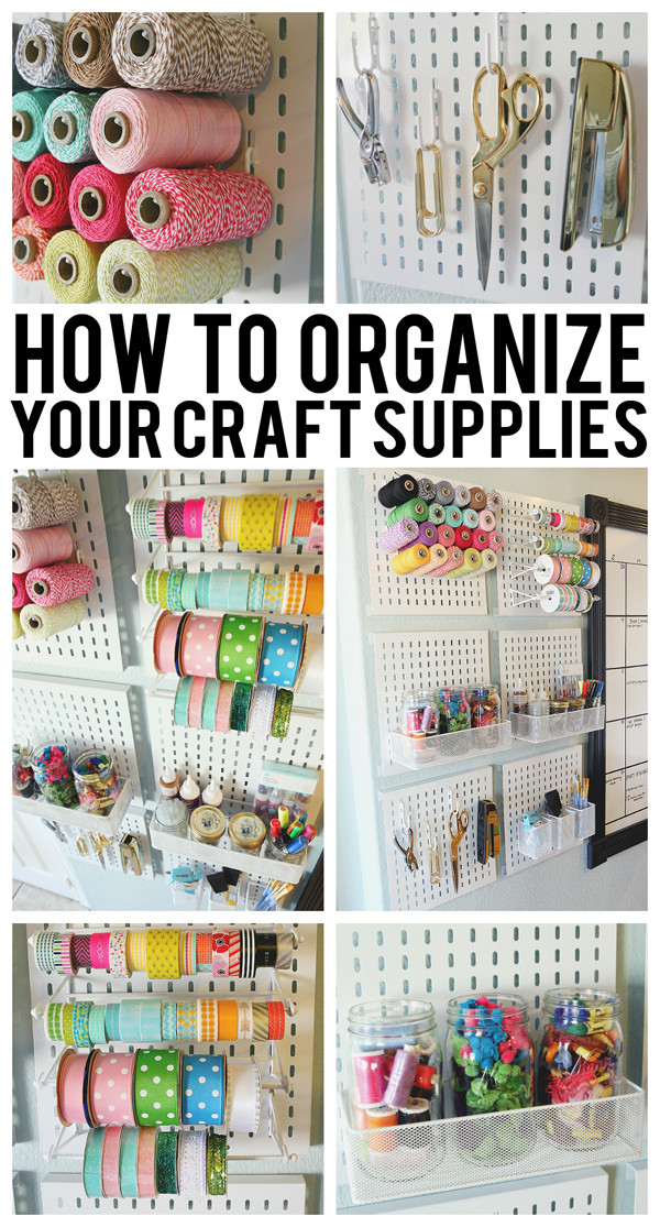 Best ideas about Craft Supply Organization Ideas
. Save or Pin How To Organize Your Craft Supplies Eighteen25 Now.