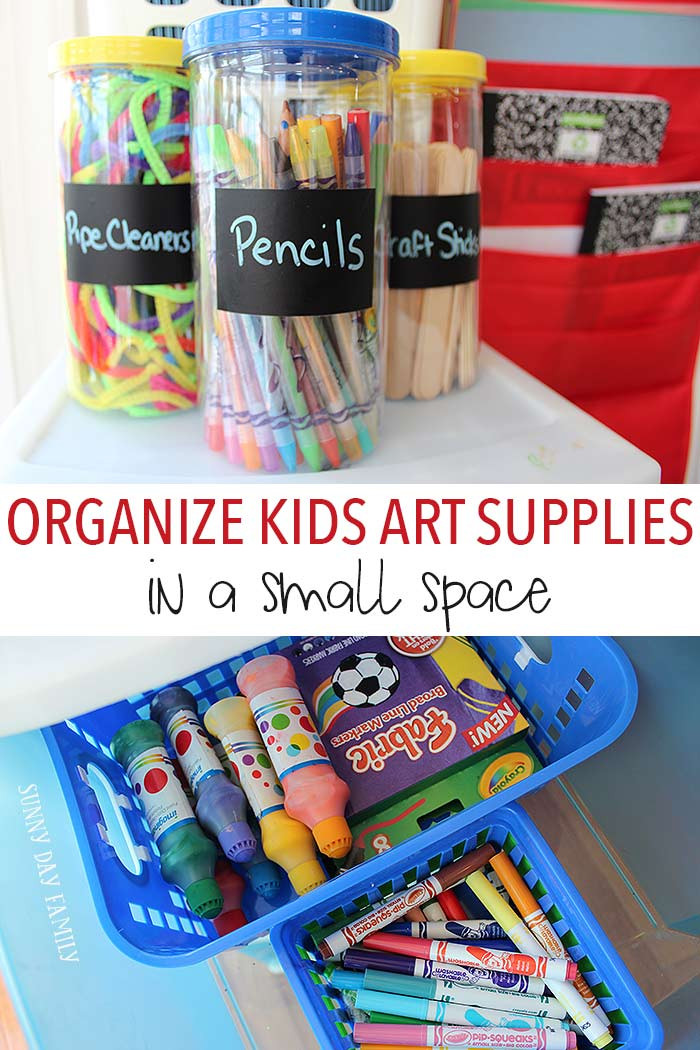 Best ideas about Craft Supply Organization Ideas
. Save or Pin How to Organize Kids Art Supplies in a Small Space Now.