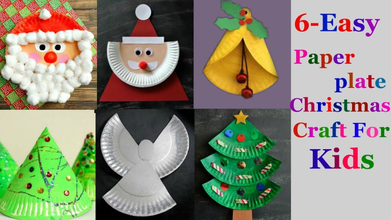 Best ideas about Craft To Make For Christmas
. Save or Pin 6 Easy paper plate Christmas craft Ideas for kids part 1 Now.