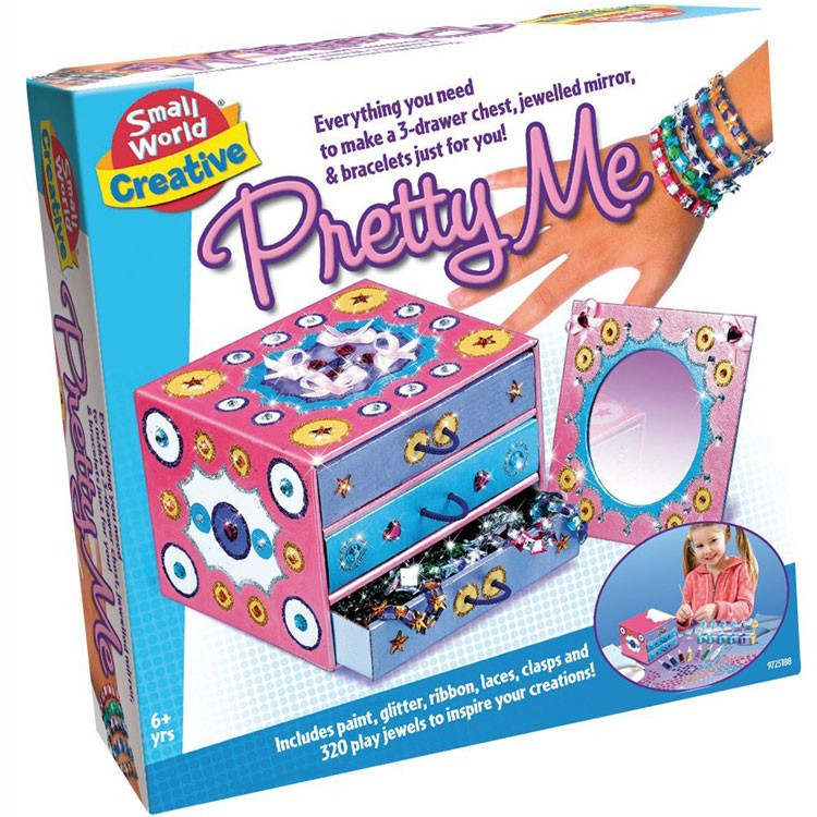 Best ideas about Craft Toys For Girls
. Save or Pin Pretty Me Jewelry Box and Mirror Decorating Craft Kit Now.