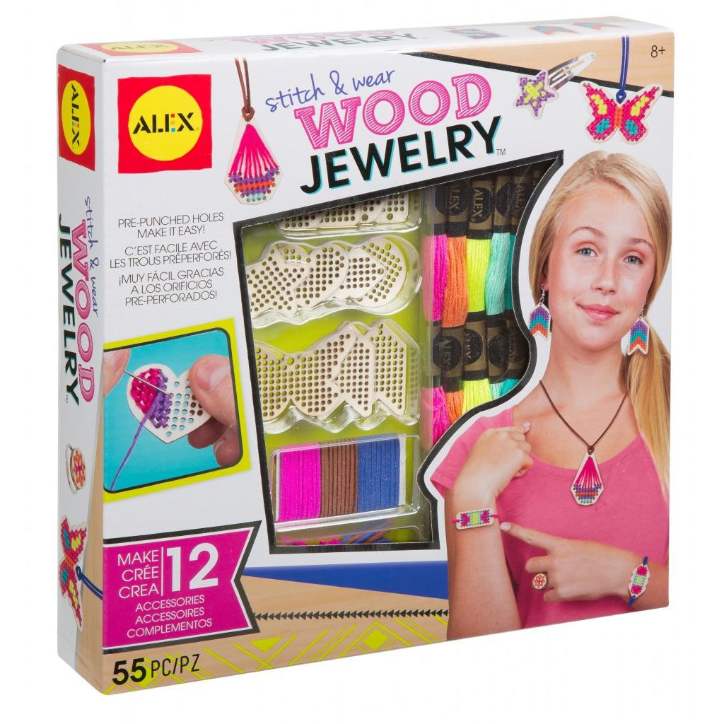 Best ideas about Craft Toys For Girls
. Save or Pin ALEX Toys DIY Wear Stitch & Wear Wood Jewelry AlexBrands Now.