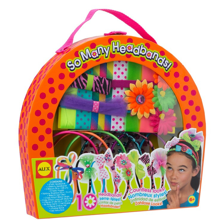 Best ideas about Craft Toys For Girls
. Save or Pin Deluxe Headbands Making Girls Craft Kit Educational Toys Now.