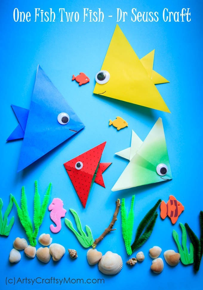 Best ideas about Crafts By Two
. Save or Pin e Fish Two Fish Dr Seuss Craft Origami Fish Artsy Now.