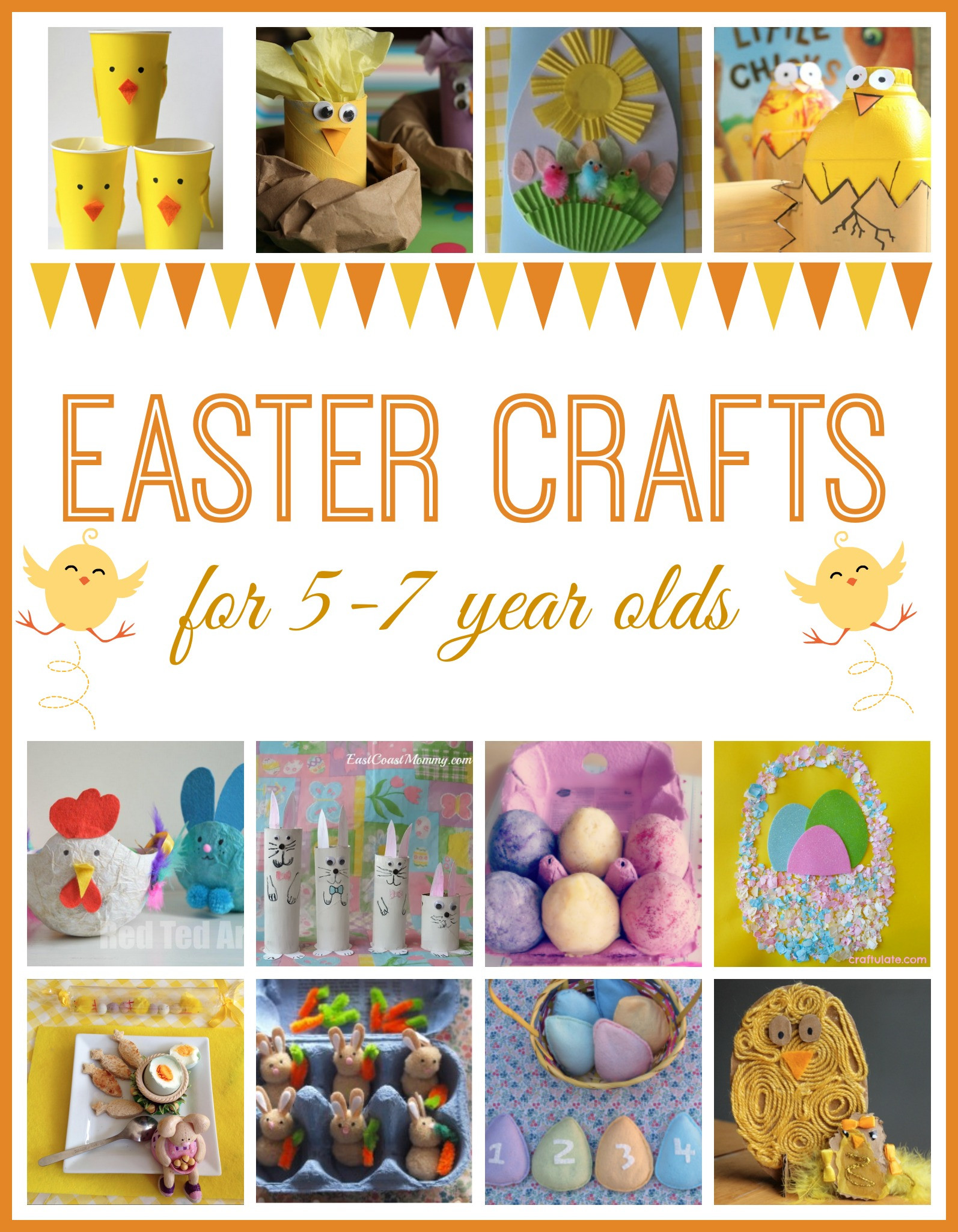 Best ideas about Crafts For 5 Year Olds
. Save or Pin Easter Crafts for Kids Here e the Girls Now.